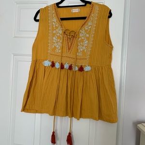 Yellow Alter’d State Tank Top